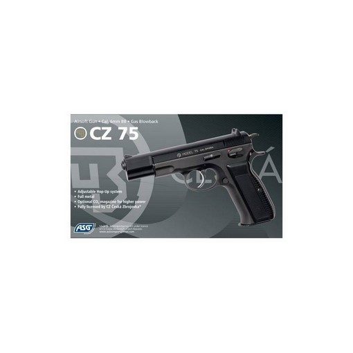 CZ 75 MS ASG Full Métal GBB