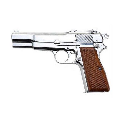 Pistolet WE Browning Hi Power Chrome GBB