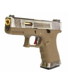 S19 G-Force T4 WE Silver/Or/Tan GBB