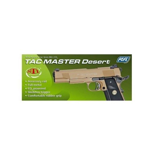 STI Tactical Master tan CO2 Blowback ASG