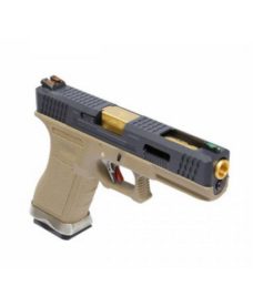 WE G17 Gforce T6 Noir Or Tan GBB