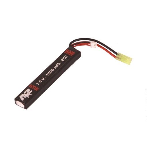 Batterie A2 Li-Po -7.4V 1200 mAh -25C - Stick