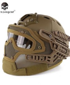 casque-airsoft-emerson-g4-pj-integral+grille-coyote-4