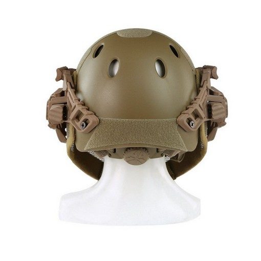 casque-airsoft-emerson-g4-pj-integral+grille-coyote