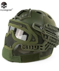 casque-airsoft-emerson-g4-pj-integral+grille-olive-3