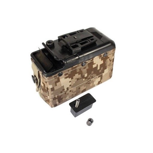 Chargeur Ammo box M249 LMG MK46 (1200 billes)
