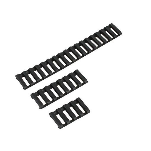 Couvre Rail Type Ladder Gomme x3 Noir