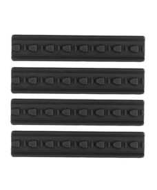 Couvres Rails Keymod Gomme Type A x4 Noir