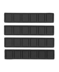 Couvres Rails Keymod Gomme Type A x4 Noir