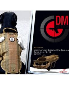 DMoniac Veste tactique tactical Dog Training Taille XL Coyote