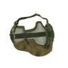 Grille airsoft métal Atacs Foliage bas visage et oreilles