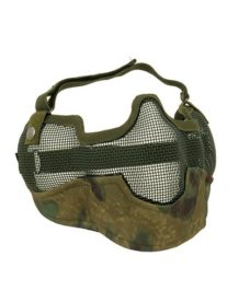 Grille airsoft métal Atacs Foliage bas visage et oreilles