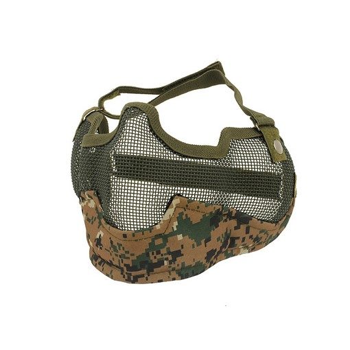 Grille airsoft métal Marpat bas visage et oreilles