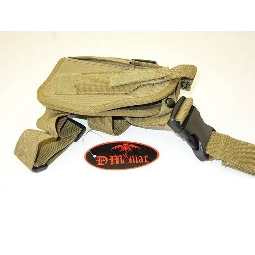 Holster de cuisse Airsoft Gaucher Coyote