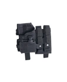 Holster MP5 de cuisse Airsoft ajustable avec poches