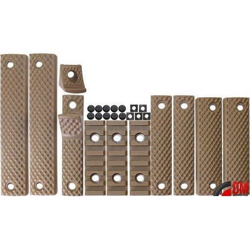 Kit de couvre rails Tan ARS3 Classic Army
