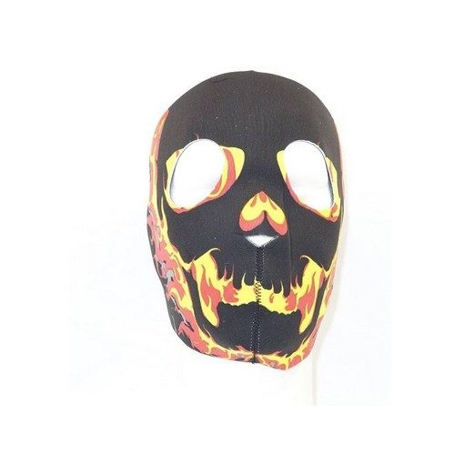 Masque néoprène Airsoft intégral Fire skull