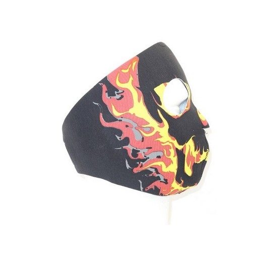 Masque néoprène Airsoft intégral Fire skull