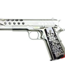 Pistolet 1911 WE Hex Cut Chrome GBB