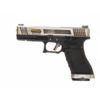 Pistolet WE S17 G-Force T3 Silver/Or/Noir GBB