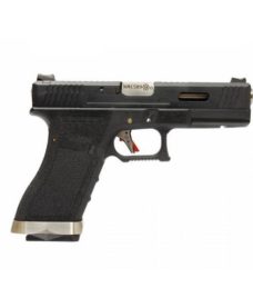 Pistolet WE S17 G-Force T5 Noir/Silver/Noir GBB