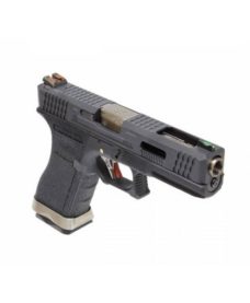 Pistolet WE S17 G-Force T5 Noir/Silver/Noir GBB