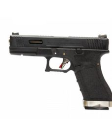 Pistolet WE S17 G-Force T5 Noir/Silver/Noir GBB