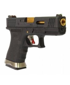 Pistolet WE S19 G-Force T1 Noir/Or/Noir GBB