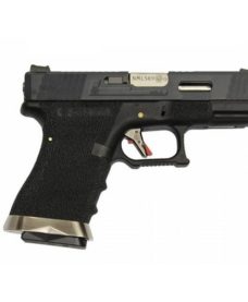 Pistolet WE S19 G-Force T5 Noir/Argent/Noir GBB
