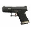 Pistolet WE S19 G-Force T5 Noir/Argent/Noir GBB