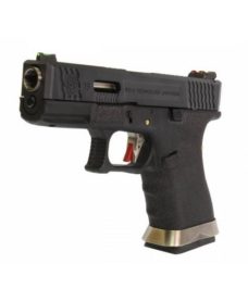 Pistolet WE S19 G-Force T5 Noir/Argent/Noir GBB