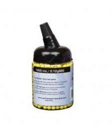 Billes 0.12g Airsoft Jaune Bouteille 2500