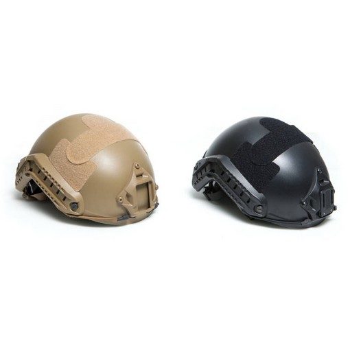 Casque Airsoft FAST Noir avec rails Strike Systems