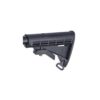 Crosse rétractable M15 M4 Noir Airsoft ASG