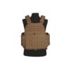 Gilet tactique porte plaque Tan