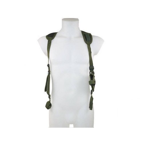 Holster d'épaule revolver airsoft universel vert