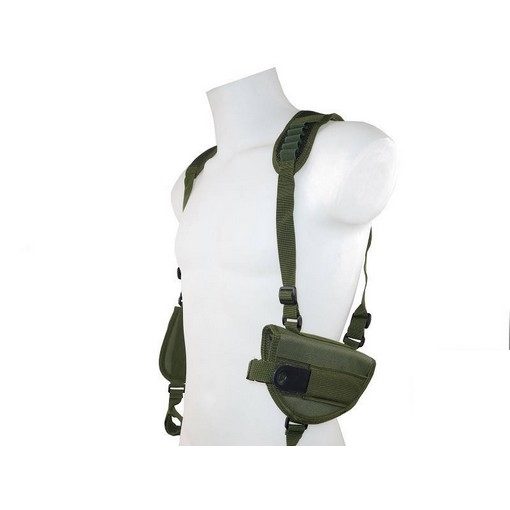 Holster d'épaule revolver airsoft universel vert