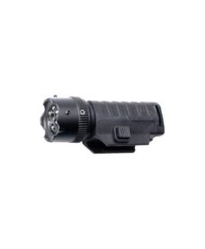 Lampe tactique airsoft 6 leds + laser réglable