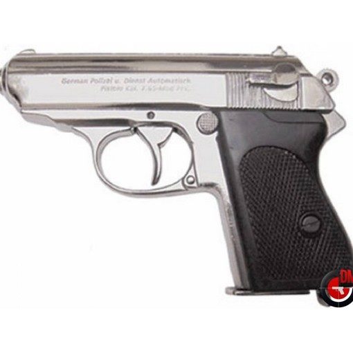 Pistolet SSPPK chrome airsoft