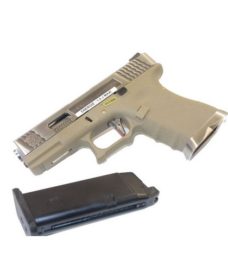 Pistolet WE G18C Gen 4 GBB Tan