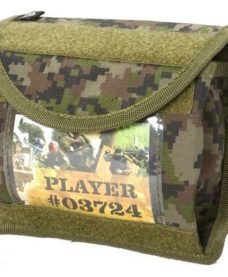 Poche Id Universelle Woodland digi Airsoft