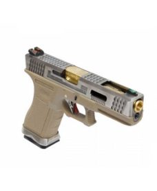 S17 G-Force T4 Silver/Or/Tan GBB WE