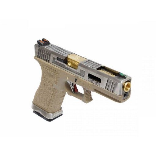 S17 G-Force T4 Silver/Or/Tan GBB WE