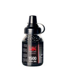 Billes HK acier noir airsoft (x1500)