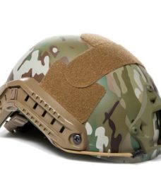 Casque tactique FAST Multicam avec rails