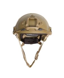 Casque Tactique FAST Tan avec rails