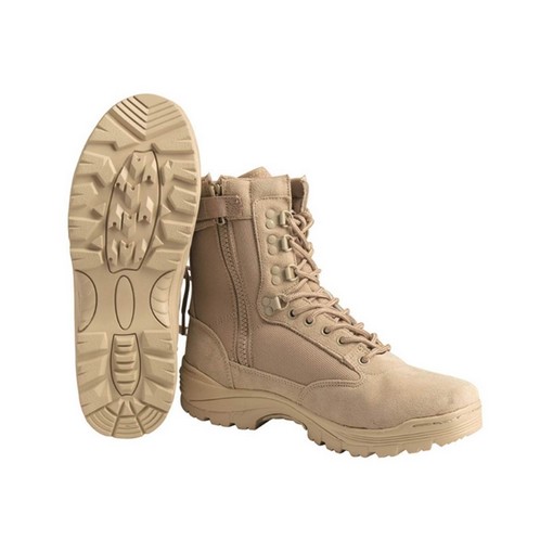 Chaussures / rangers airsoft tan zip T43/10