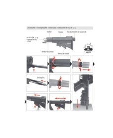 Crosse Emergency Kit pour SG68 avec adaptateur CO2 2x12g