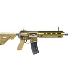 Fusil HK 416 A5 RAL8000 airsoft Full Métal GBB