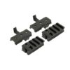 Kit rail pour Casque Fast noir duke